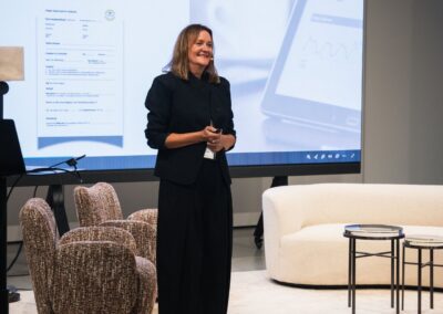 Heike Uhlemann im Vortrag „Home Staging ist erwachsen geworden“